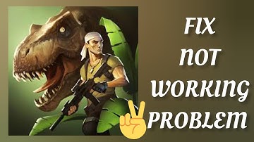 Fix Jurassic Survival App Not working(Not open) Problem|| TECH SOLUTIONS BAR
