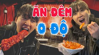 Ăn đêm lúc 0 độ ở Hàn | Ngon - rẻ - nhiều