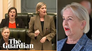 'Cross your legs?': Queensland parliament reacts in disgust to LNP politician's comment