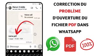Impossible d'ouvrir un PDF sur WhatsApp || Problème d'ouverture de PDF sur WhatsApp (2025)