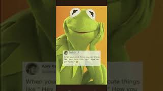 When your Crush texts you | Kermit | Shorts