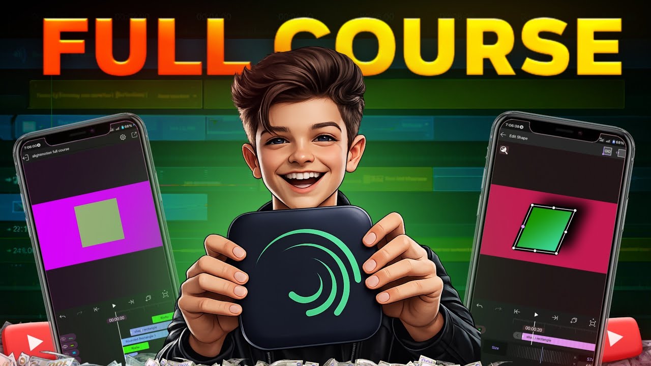 Alight Motion Full Course 2026 - Basic to Advanced Editing