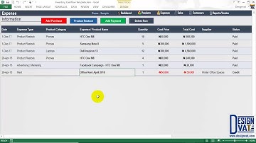 Daily Sales & Inventory Tracking Spreadsheet [Inventory Excel Template] - Part 2