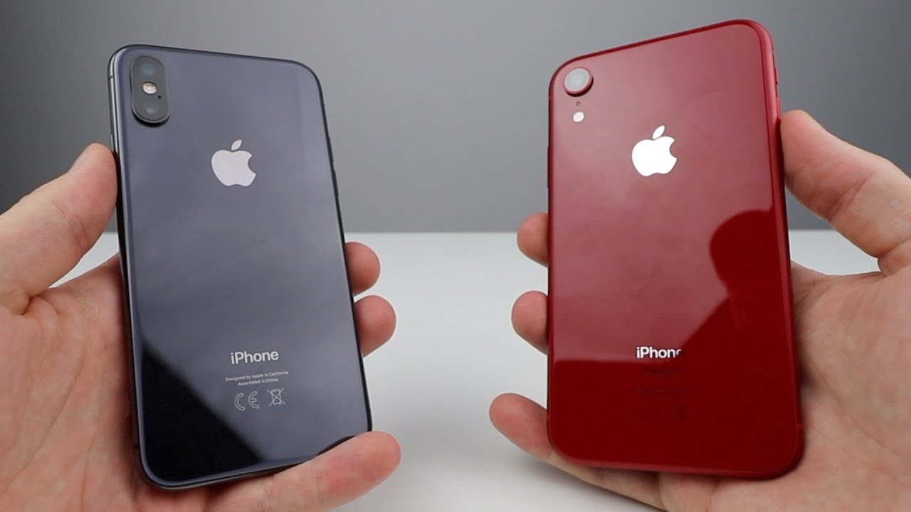 iPhone XR és XS összehasonlítás kívülről! - YouTube