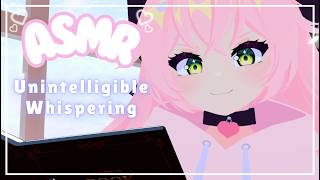 [ASMR] Reading You A Bedtime Story, But The Book Is In Gibberish ~ Unintelligible Whispering! ♡