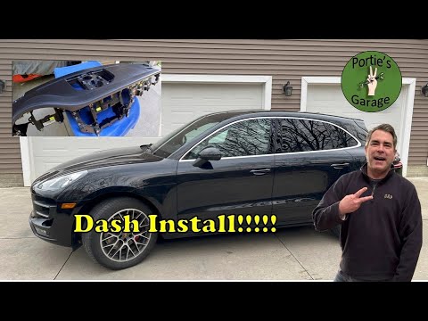 Porsche Macan (95B) Dash Removal Part II – The Install and Lesson's