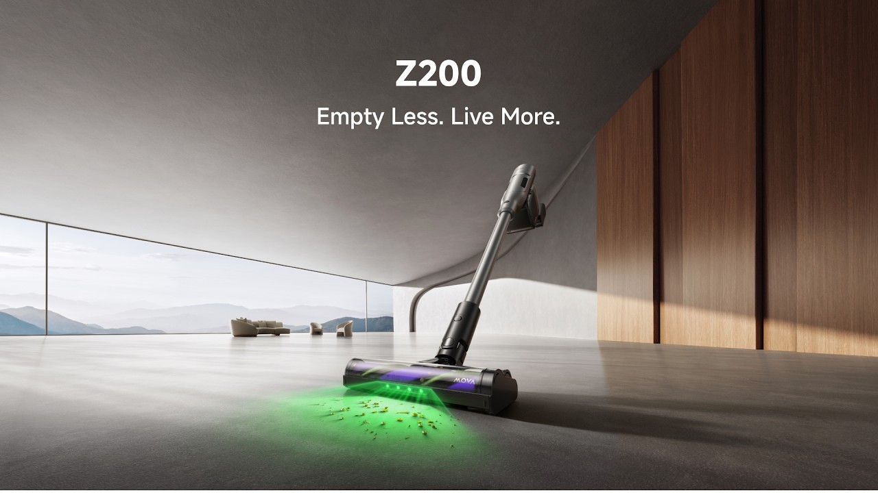 MOVA Z200 | MOVA's First Cordless Stick Vacuum with a Handheld