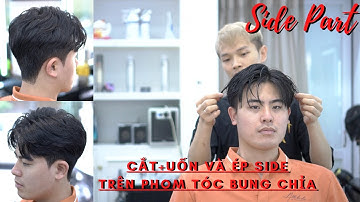 Side Part 6/4 | Những Lưu Ý Khi Cắt - Uốn - Ép Side Cùng 1 lúc Trên 1 phom Đầu | TUẤN BARBER SHARING