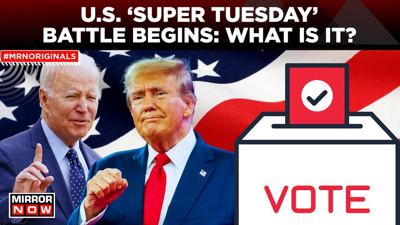 ⁣Super Tuesday 2024: What is it & Why It Is Important? | US Presidential Polls | Biden Vs Trump