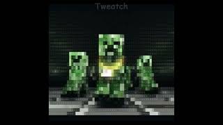 Minecraft - Creeper Rap. But In Text. #art #minecraft #coding #programming #ascii