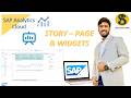 07. SAP Analytics Cloud | Story | Pages & Widgets