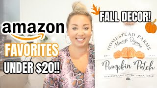 AMAZON MUST HAVES 2020 | FALL, HOME DECOR, \& ACCESSORIES UNDER $20 | JESSICA O'DONOHUE