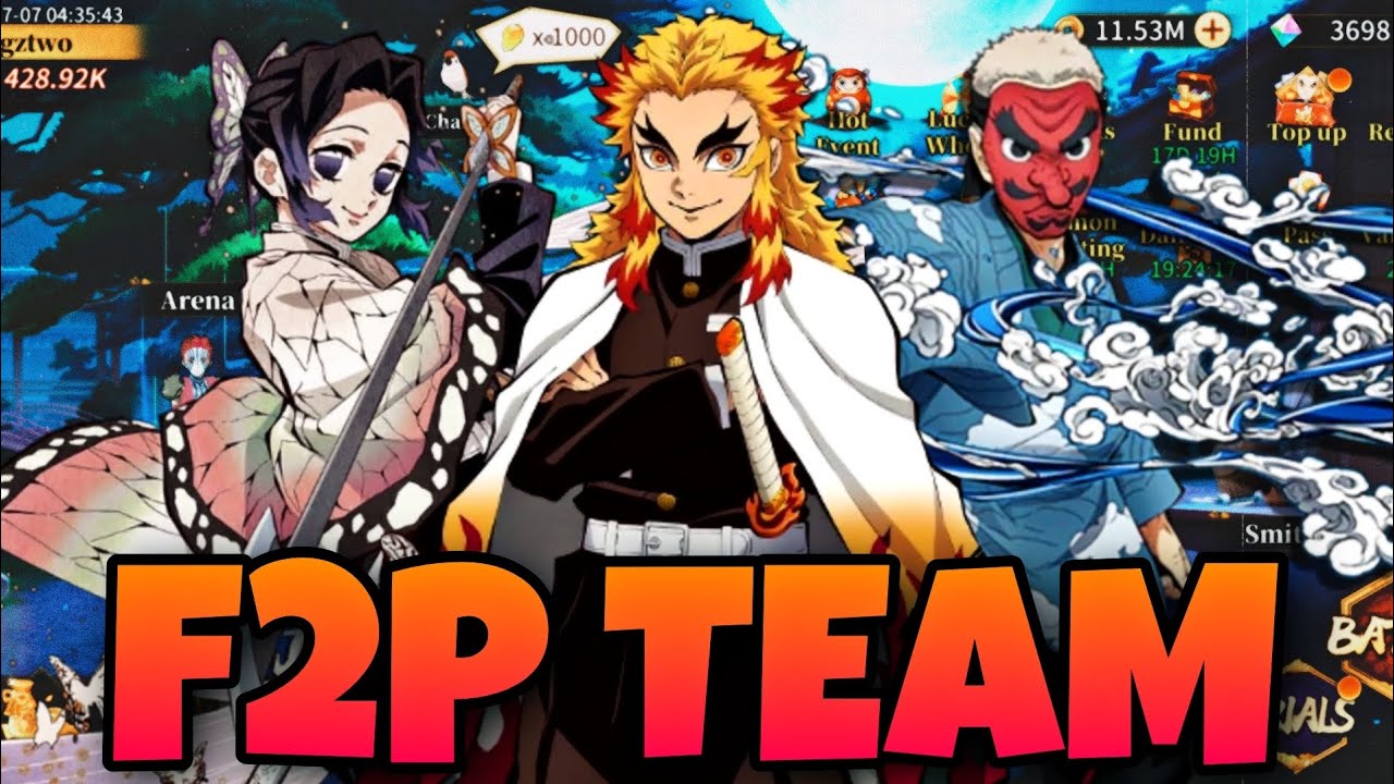 SERVER 1054 F2P TEAM + 5 AVAILABLE CODES in  Blade of Pillar/Rage of Demon King