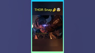What if Thor Snap🤯🔥#shorts #marvel #mcu #avengers #youtubeshorts #marvelfactsinhindi #ytshorts #edit