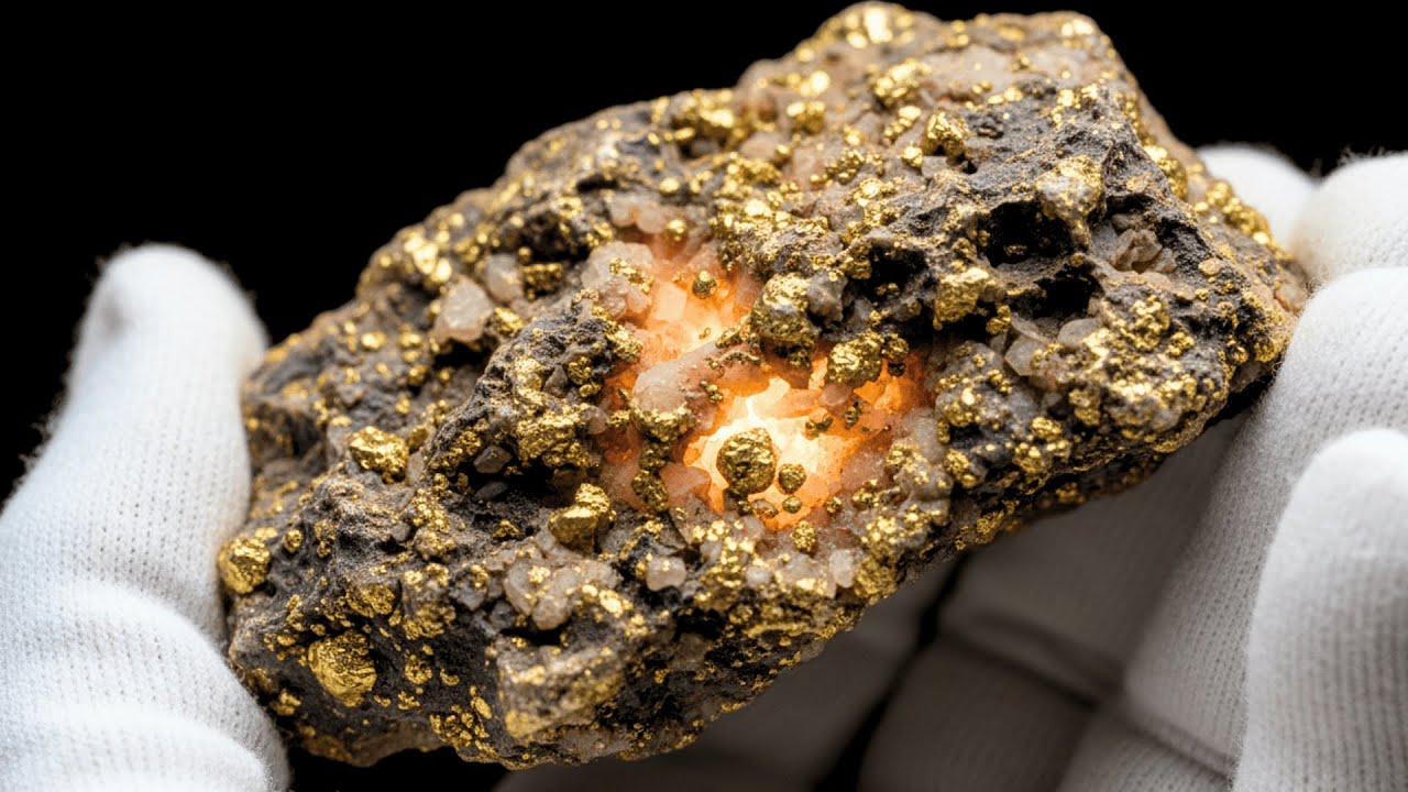 This Rough Surface Means GOLD Once Passed Here - YouTube