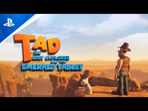 Tad the Lost Explorer and the Emerald Tablet - Announce Trailer | PS5 & PS4 Games