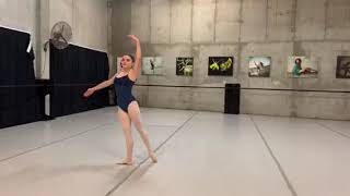 SDC ballet video for pre pro year audition