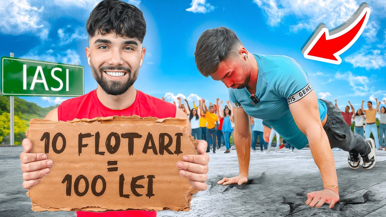 Mă Bați,Câștigi 200 LEI *Tony vs Sportivii de la Iași*