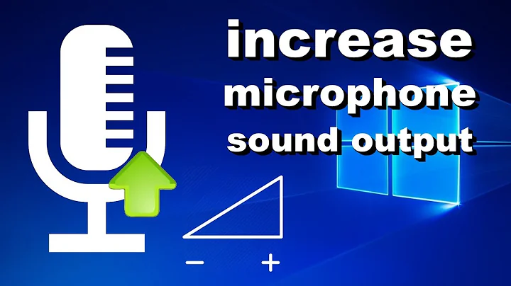 How to Fix Low Microphone Volume - make your mic louder in Windows 10 (2022 Working)