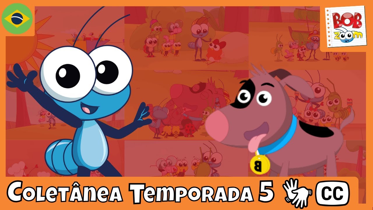 [LIBRAS] Coletânea Temporada 5 - Completa | Bob Zoom | Vídeo Infantil Musical Oficial