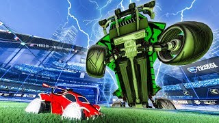 GIGANTIC VS TINY CAR | MODDED ROCKET LEAGUE