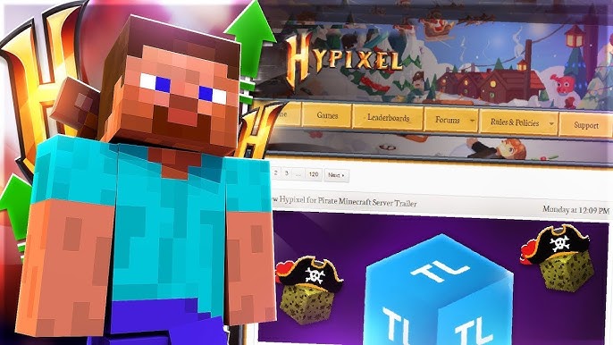 Como jogar Minecraft no servidor Hypixel! by gadarf on DeviantArt