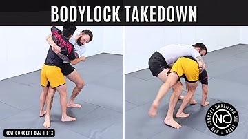 New Concept BJJ | Bodylock Takedown | NoGi Coach Caleb Flippin 