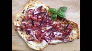 Traditional Flammkuchen - Tarte Flambée