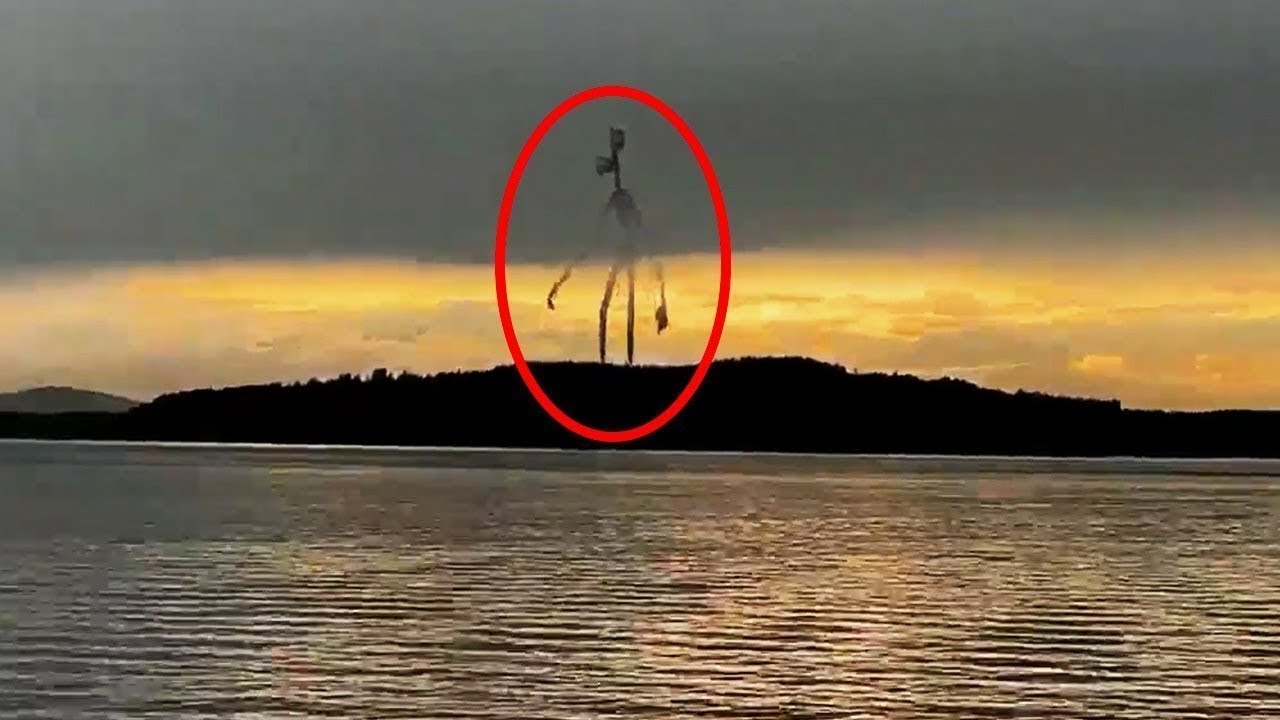 कैमरे में कैद Siren Head की 5 घटनाएं Siren Head Sightings Caught on