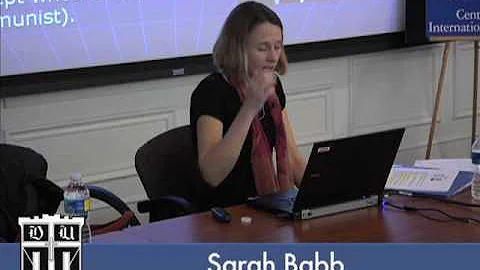 Sarah Babb - Behind the Development Banks