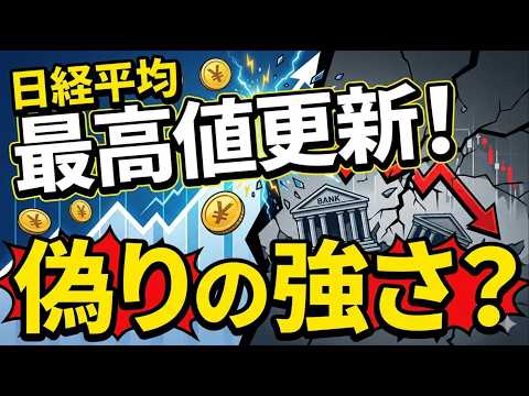 日経平均6万5000円台の罠！NT倍率16倍超えが示す日本株の危険な偏り#日本株 #日経平均 #TOPIX #NT倍率 #半導体株
