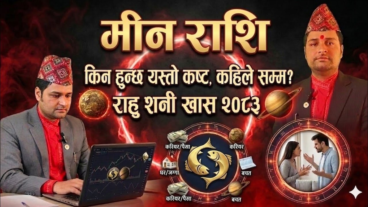 Mian Rashi मीन राशि // कस्तो हुन्छ 2083 सुरुवात //Min Rashi Rahu ketu phal, Min ...