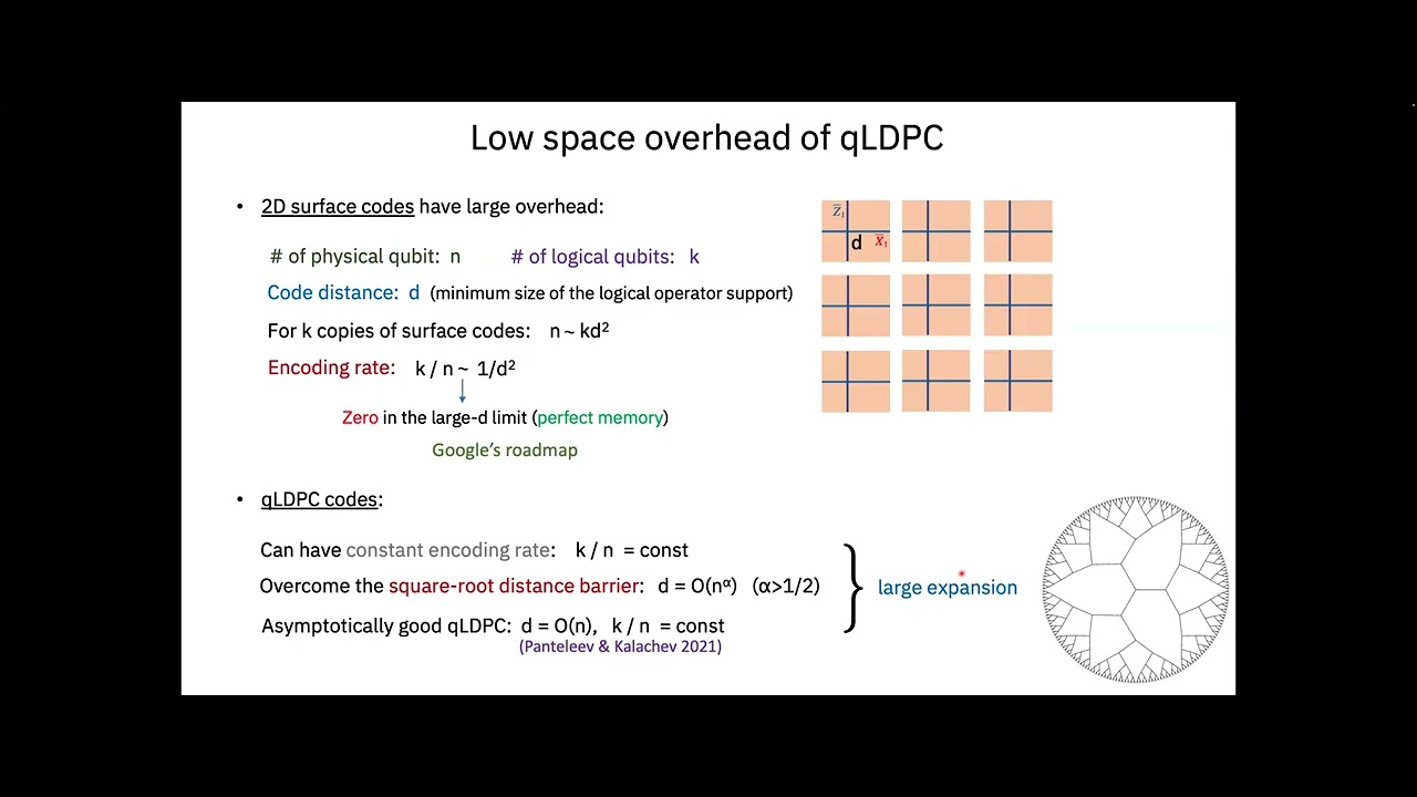 Symmetry Seminar: Guanyu Zhu (IBM) Non-abelian qLDPC codes - YouTube