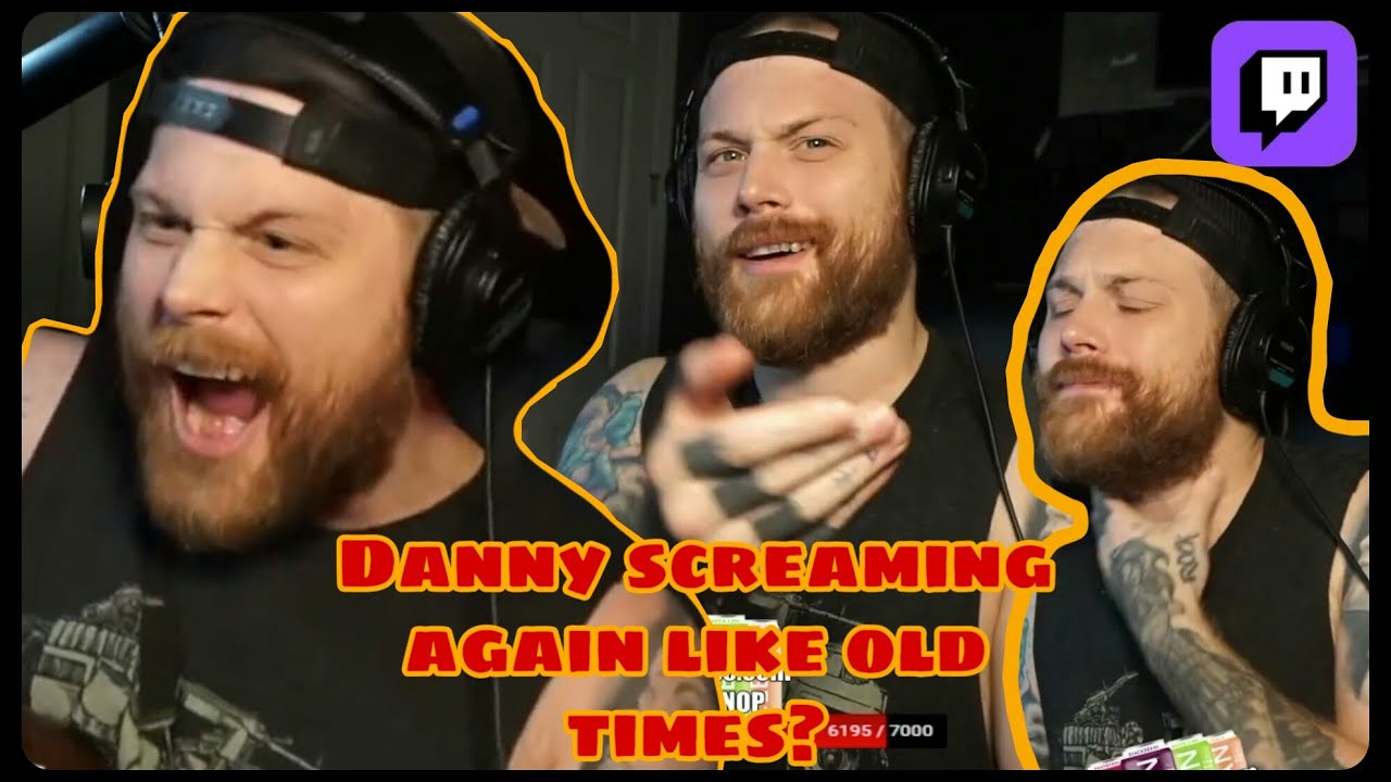 Danny Worsnop Screams Again! Live In Twitch 2020