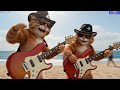 Two Rockstar Cats #catsfunny#catsfunnymoments#catsfunnyvideos