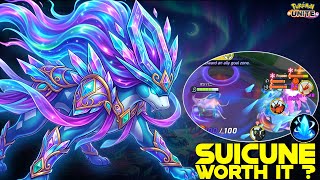 IS SUICUNE REALLY WORTH IT FOR SOLO QUEUE ??? 🙄 | POKEMON UNITE