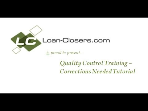 LC Website Tutorial -- QC Training