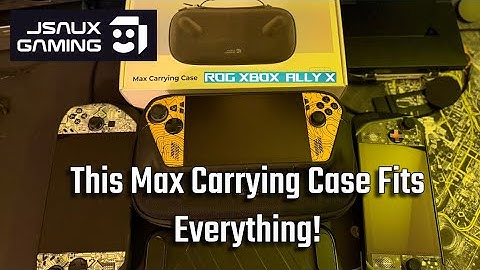 Best Xbox Ally X Case? JSAUX Max Carrying Double‑Decker Review