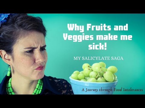 My Journey To Health - Why I stopped eating fruits and veggies! Salicylate Sensitivity