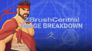 ZBrushCentral Image Breakdown: Dan Eder - “Ryu Street Fighter 6 Fan Art” - ZBrush 2022