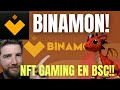 BINAMON!! JUEGO DE NFTS COLECCIONABLES EN BSC!!