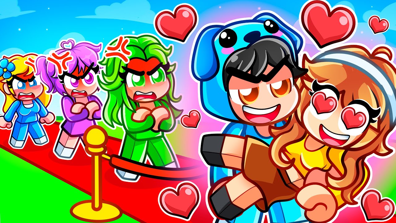 Omz Plays HUG OR PASS With REAL LIFE GIRLFRIEND In Roblox!