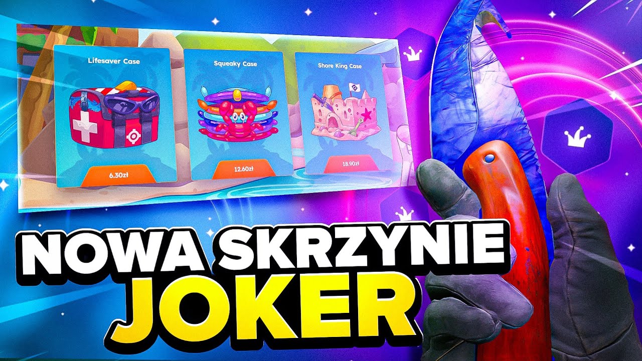NOWE skrzynki na trybie JOKER !!! 🔥csgo-skins *trafiłem M4 POSEIDON ...