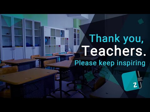 Thank You, Teachers. Please Keep Inspiring.