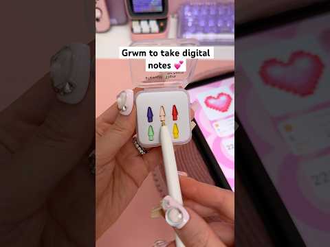 Digital note taking 💕 iPad accessories | apple pencil | digital planner | goodnotes 6