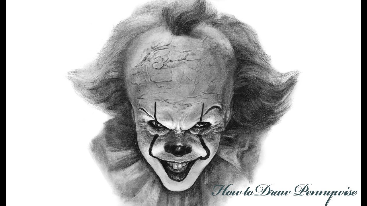 How To Draw Pennywise The Clown