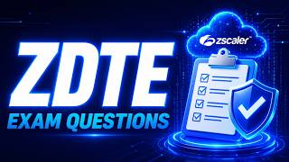 ZDTE Questions Sharing – Learn the Zscaler Digital Transformation Engineer (ZDTE) Exam 2026