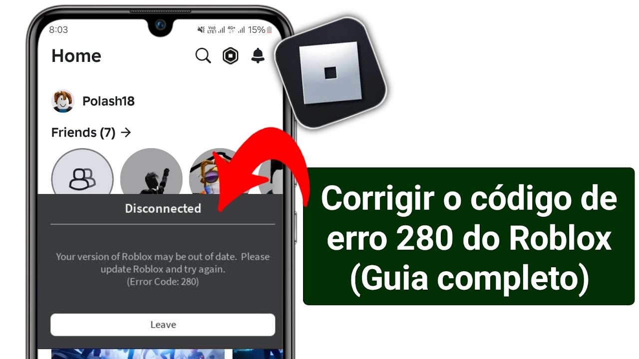 Como corrigir o problema do código de erro 280 do Roblox (guia fácil ...