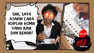 PROSES SKETSA SAMPAI INKING SATU PANEL KOMIK | Eps.09 (Bagian 2) - Buka Kitab #Ragasukma