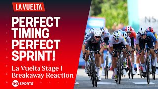 2025 La Vuelta a España Stage 1 REACTION: Perfect sprint execution in the opening stage 🙌